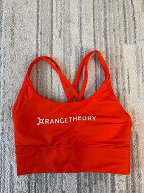Orangetheory Lululemon Orange Sports Bra